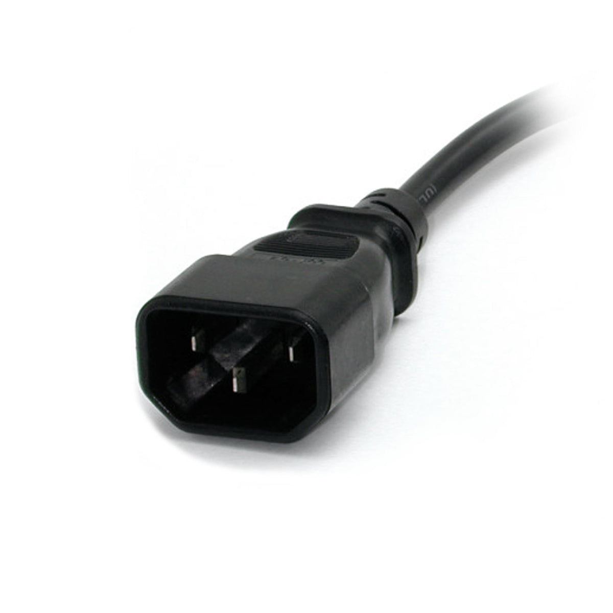 STARTECH .com power cable Black 0,3 m C14 coupler NEMA 5-15R (PAC100) - Cartouches Certifiees
