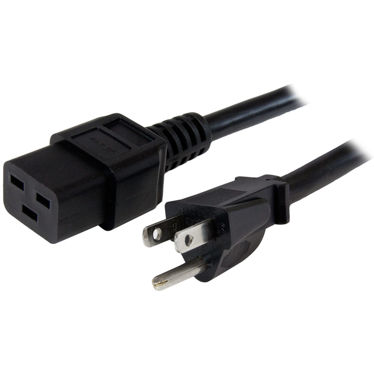 STARTECH .com power cable Black 1,8 m NEMA 5-15P C19 coupler (PXT515C19146) - Cartouches Certifiees