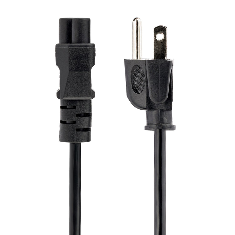 STARTECH .com power cable Black 1,8 m NEMA 5-15P C5 coupler (PXT101NB3S) - Cartouches Certifiees
