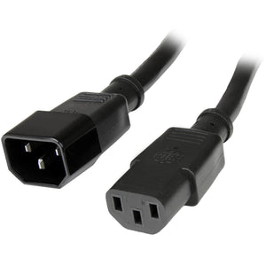 STARTECH .com power cable Black 1,83 m C13 coupler C14 coupler (PXT100146) - Cartouches Certifiees