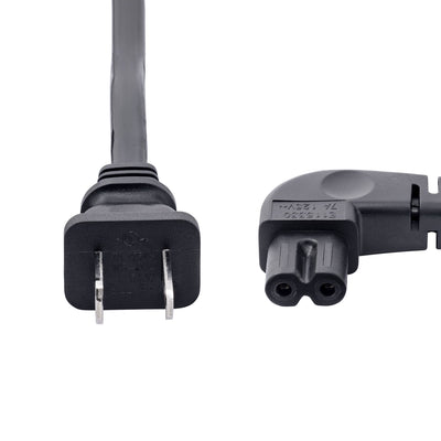 STARTECH .com power cable Black 1 m NEMA 1-15P C7 coupler (PXT101NB-STRA-3F) - Cartouches Certifiees