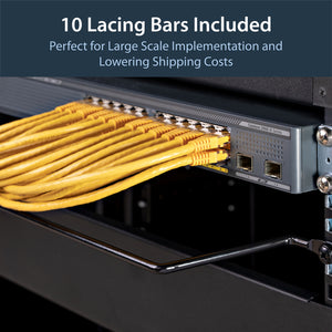 STARTECH .com rack accessory Cable lacing bar (CMLB104) - Cartouches Certifiees