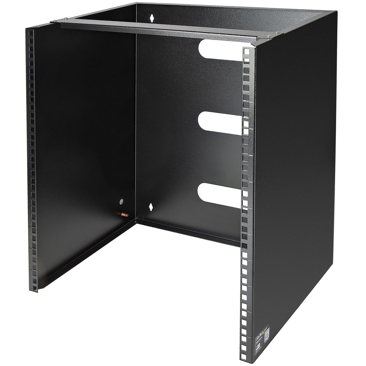 STARTECH .com rack cabinet 12U Wall mounted rack Black (WALLMNT12) - Cartouches Certifiees