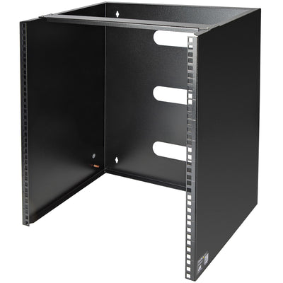 STARTECH .com rack cabinet 12U Wall mounted rack Black (WALLMNT12) - Cartouches Certifiees