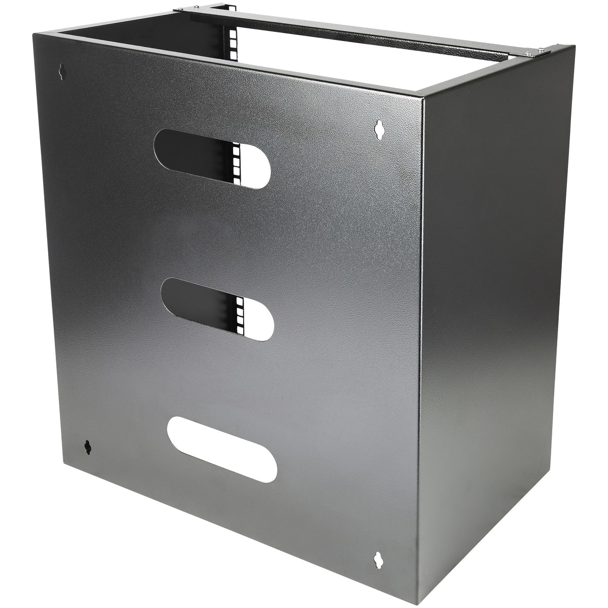 STARTECH .com rack cabinet 12U Wall mounted rack Black (WALLMNT12) - Cartouches Certifiees