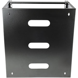 STARTECH .com rack cabinet 12U Wall mounted rack Black (WALLMNT12) - Cartouches Certifiees