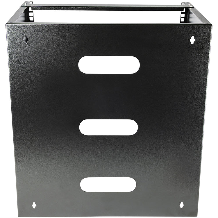 STARTECH .com rack cabinet 12U Wall mounted rack Black (WALLMNT12) - Cartouches Certifiees