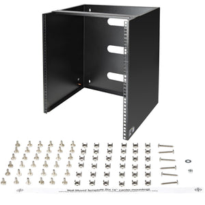 STARTECH .com rack cabinet 12U Wall mounted rack Black (WALLMNT12) - Cartouches Certifiees