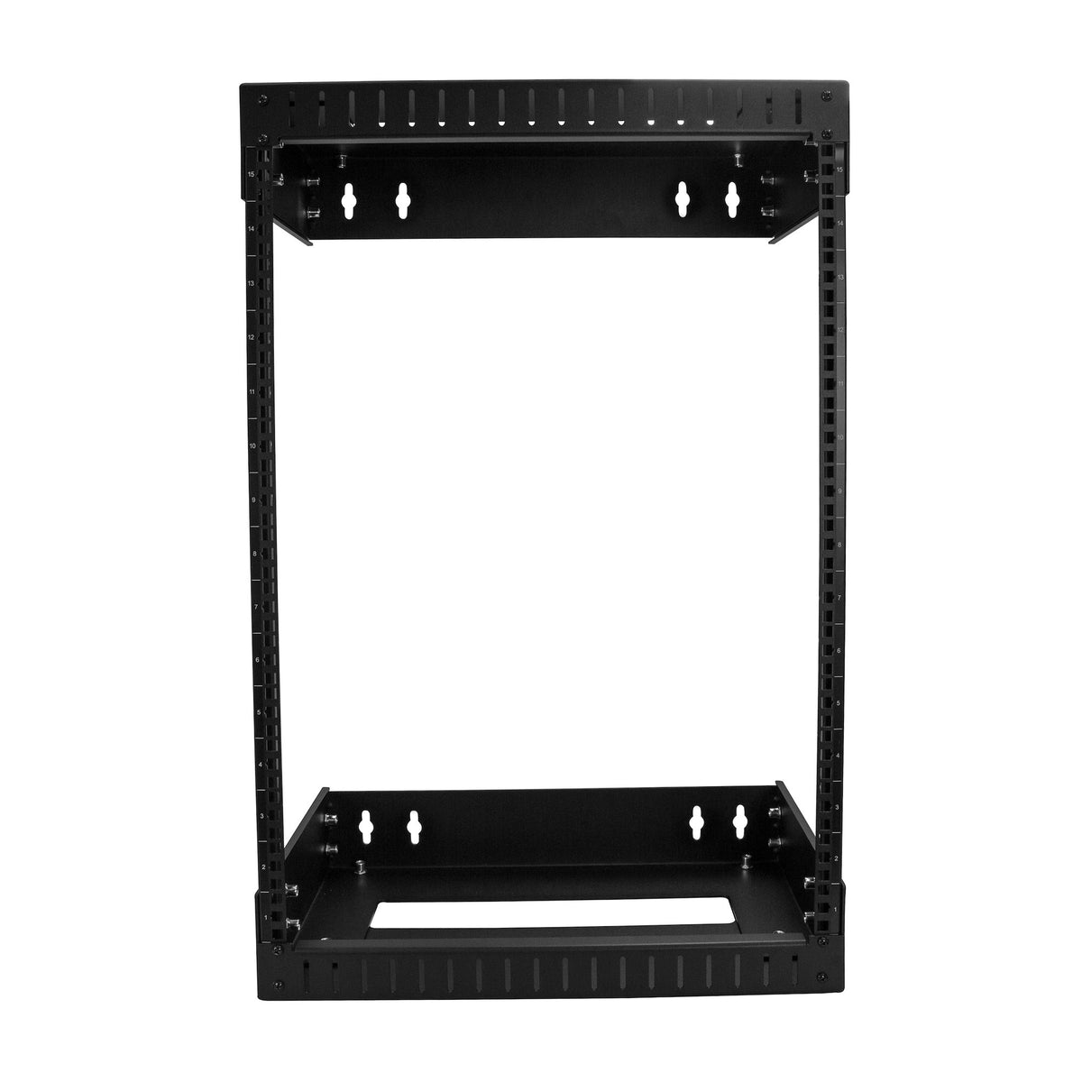 STARTECH .com rack cabinet 15U Wall mounted rack Black (RK15WALLOA) - Cartouches Certifiees