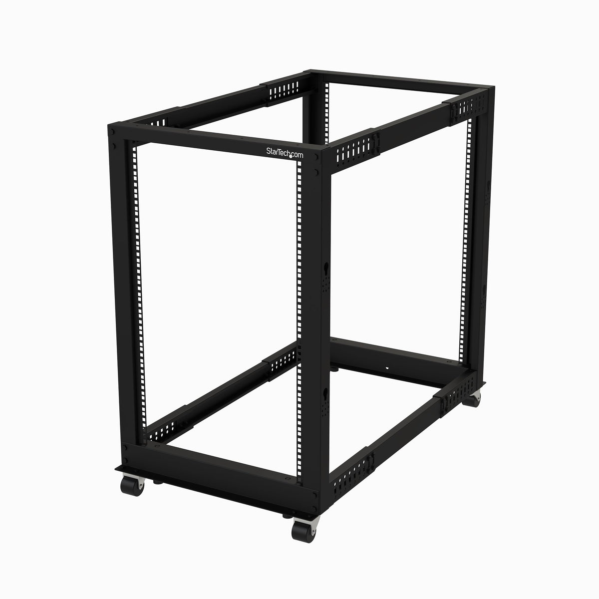 STARTECH .com rack cabinet 18U Freestanding rack Black (4POSTRACK18U) - Cartouches Certifiees
