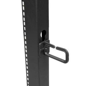 STARTECH .com rack cabinet 18U Freestanding rack Black (4POSTRACK18U) - Cartouches Certifiees