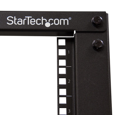 STARTECH .com rack cabinet 18U Freestanding rack Black (4POSTRACK18U) - Cartouches Certifiees