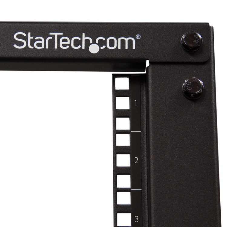 STARTECH .com rack cabinet 18U Freestanding rack Black (4POSTRACK18U) - Cartouches Certifiees