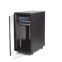 STARTECH .com rack cabinet 25U Freestanding rack Black (RK2536BKF) - Cartouches Certifiees