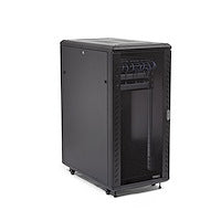 STARTECH .com rack cabinet 25U Freestanding rack Black (RK2536BKF) - Cartouches Certifiees