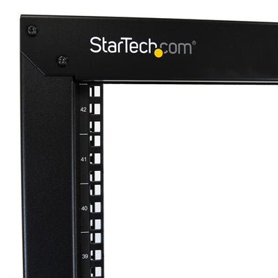 STARTECH .com rack cabinet 42U Freestanding rack Black (2POSTRACK42) - Cartouches Certifiees