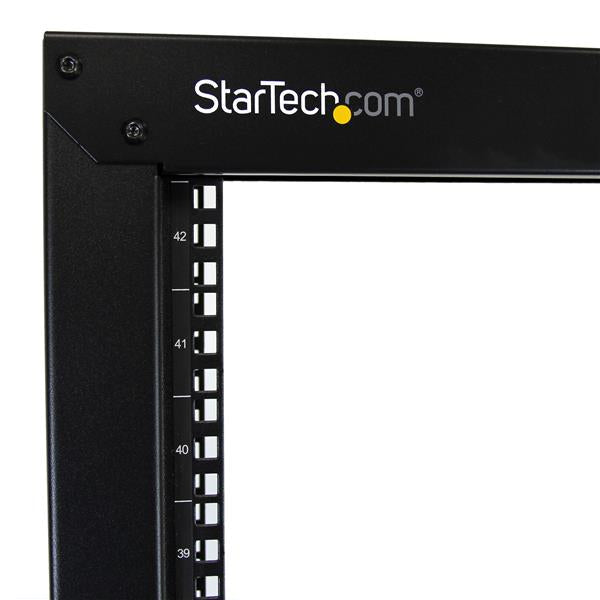 STARTECH .com rack cabinet 42U Freestanding rack Black (2POSTRACK42) - Cartouches Certifiees