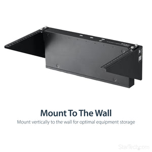 STARTECH .com rack cabinet 6U Wall mounted rack Black (RK619WALLV) - Cartouches Certifiees