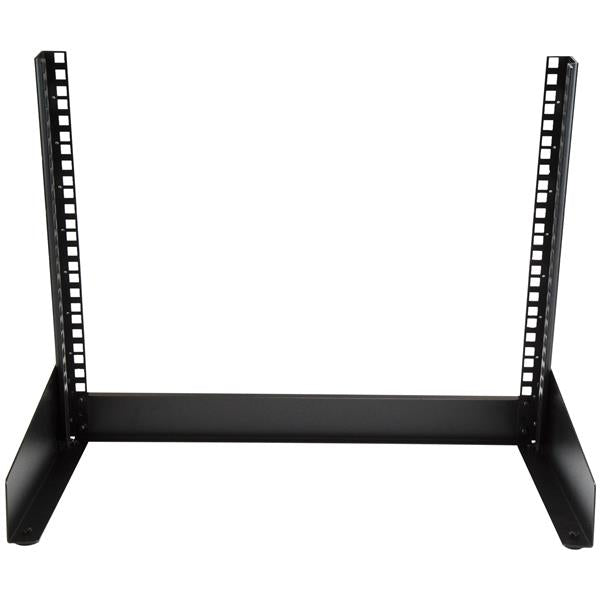 STARTECH .com rack cabinet 8U Freestanding rack Black (RK8OD) - Cartouches Certifiees