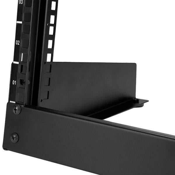 STARTECH .com rack cabinet 8U Freestanding rack Black (RK8OD) - Cartouches Certifiees