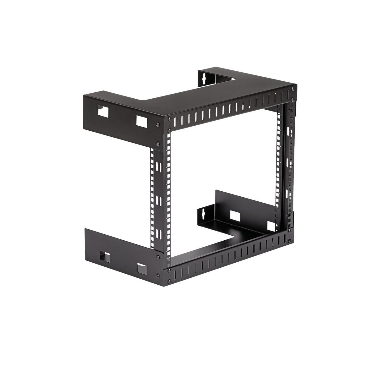 STARTECH .com rack cabinet 8U Wall mounted rack Black (RK812WALLO) - Cartouches Certifiees