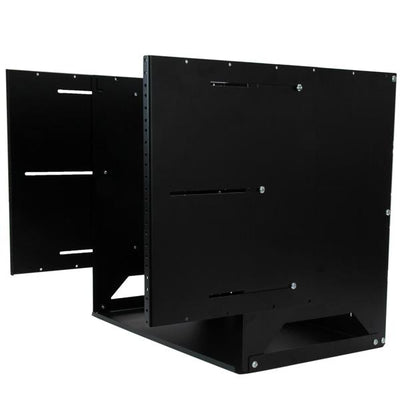 STARTECH .com rack cabinet 8U Wall mounted rack Black (WALLSHELF8U) - Cartouches Certifiees