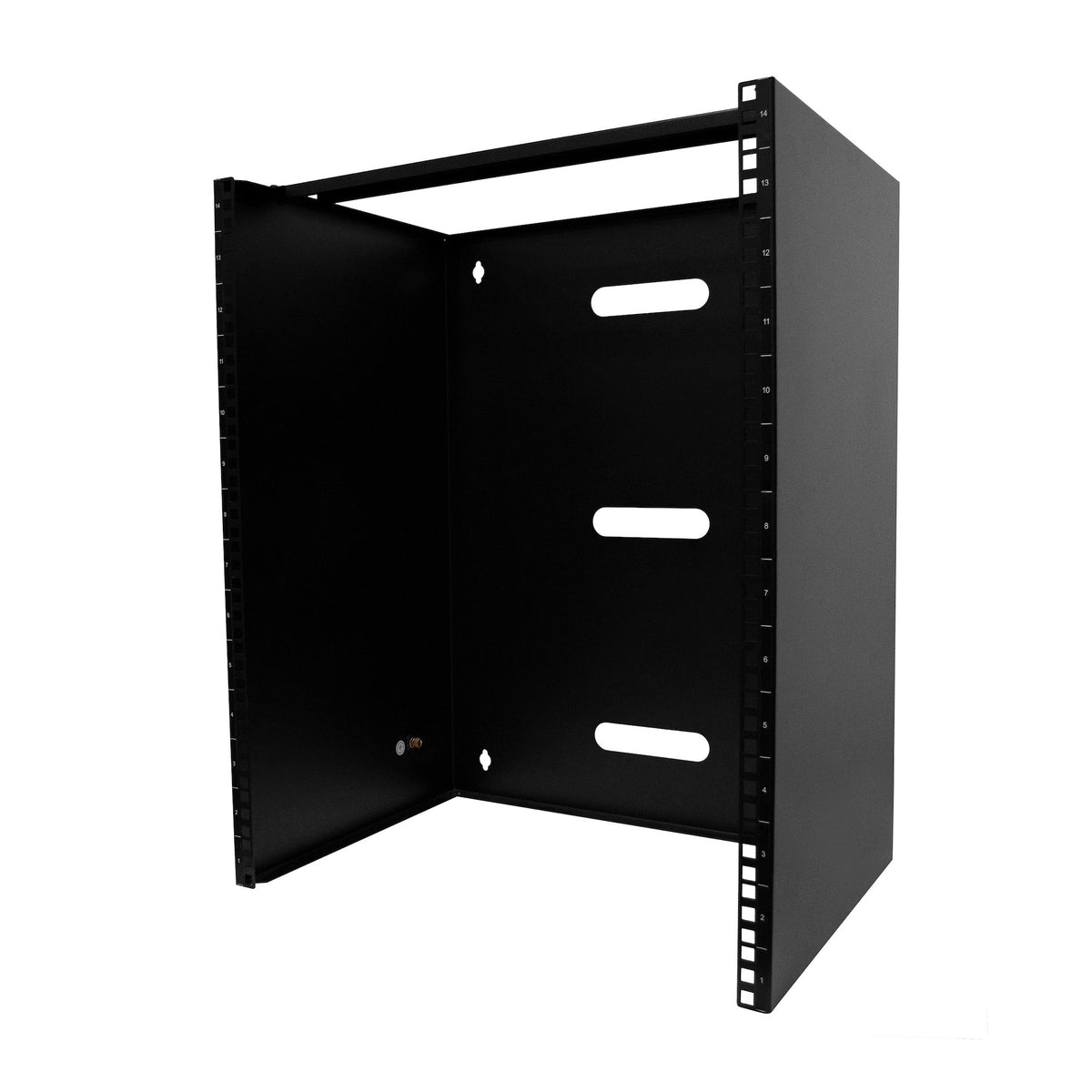 STARTECH .com rack cabinet Wall mounted rack Black (RACK-14U-14-BRACKET) - Cartouches Certifiees