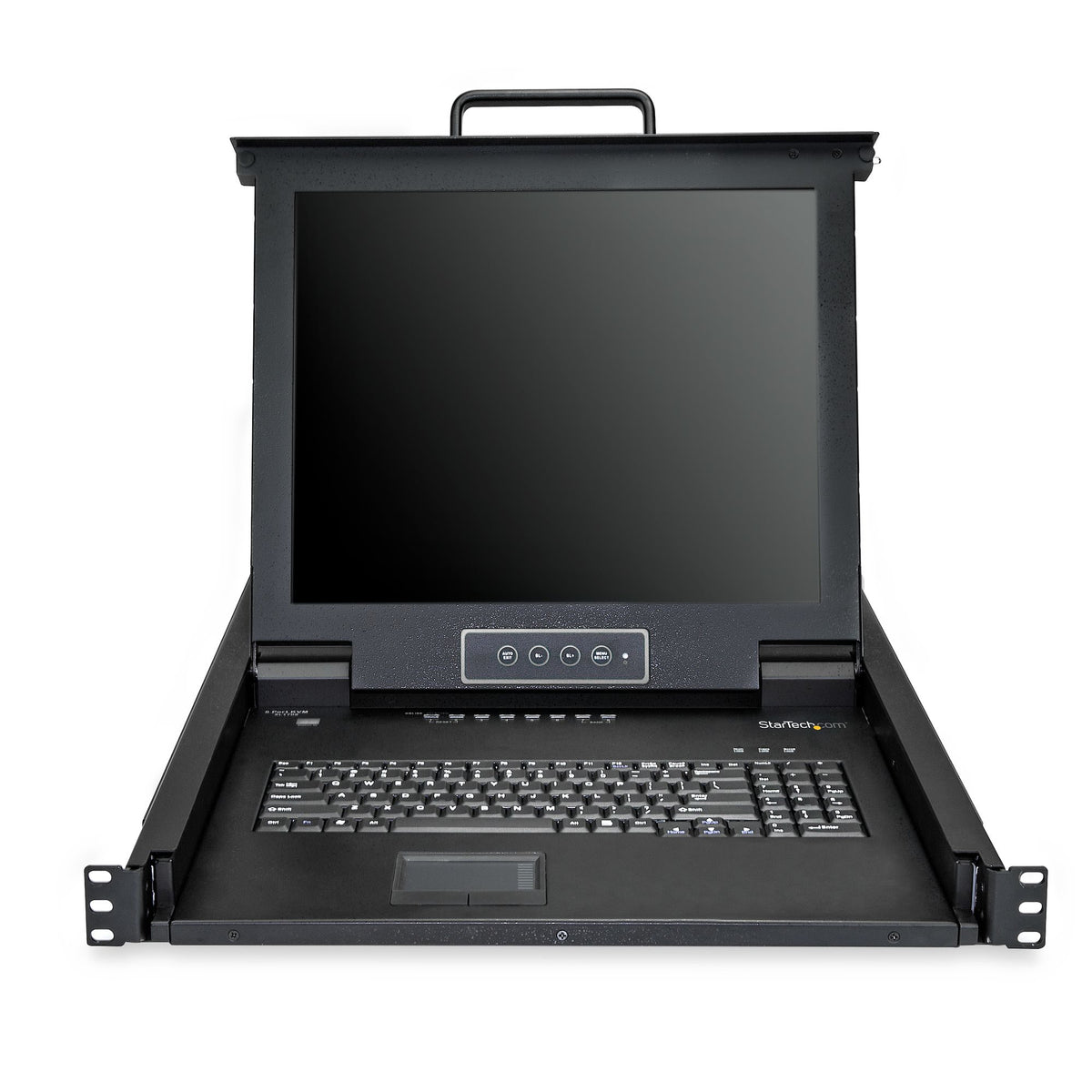 STARTECH .com rack console 43,2 cm (17") 1280 x 1024 pixels Steel Black 1U (RKCONS1708K) - Cartouches Certifiees