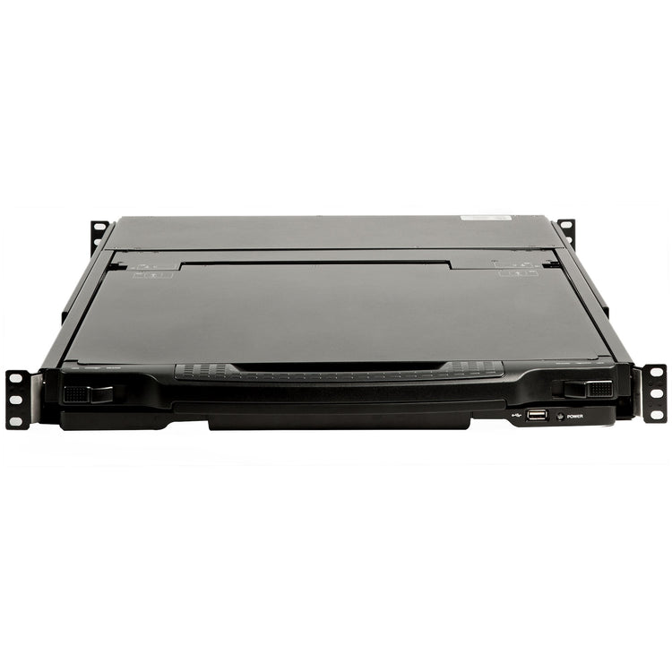 STARTECH .com rack console 43,9 cm (17.3") 1920 x 1080 pixels Steel Black 1U (RKCOND17HD) - Cartouches Certifiees