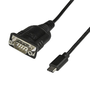 STARTECH .com serial cable Black 0,4 m USB C DB-9 (ICUSB232C) - Cartouches Certifiees