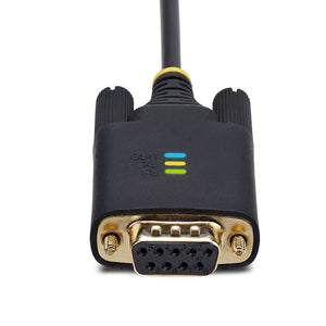 STARTECH .com serial cable Black 1 m USB Type-A DB-9 (1P3FFCNB-USB-SERIAL) - Cartouches Certifiees