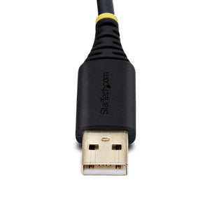 STARTECH .com serial cable Black 1 m USB Type-A RS-232 (1P3FFCB-USB-SERIAL) - Cartouches Certifiees