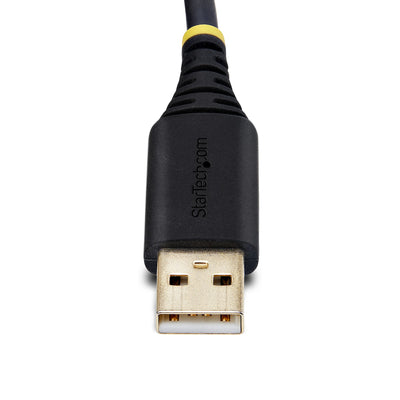STARTECH .com serial cable Black 1 m USB Type-A RS-232 (1P3FFCB-USB-SERIAL) - Cartouches Certifiees