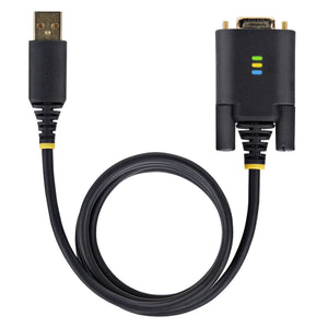STARTECH .com serial cable Black 1 m USB Type-A RS-232 (1P3FFCB-USB-SERIAL) - Cartouches Certifiees