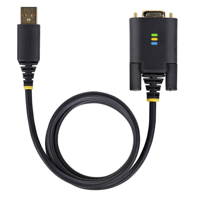 STARTECH .com serial cable Black 1 m USB Type-A RS-232 (1P3FFCB-USB-SERIAL) - Cartouches Certifiees