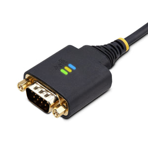 STARTECH .com serial cable Black 1 m USB Type-A RS-232 (1P3FFCB-USB-SERIAL) - Cartouches Certifiees