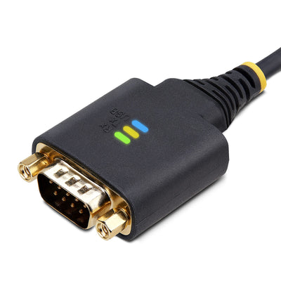 STARTECH .com serial cable Black 1 m USB Type-A RS-232 (1P3FFCB-USB-SERIAL) - Cartouches Certifiees
