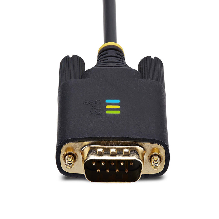 STARTECH .com serial cable Black 2 m USB Type-A DB-9 (1P6FFC-USB-SERIAL) - Cartouches Certifiees