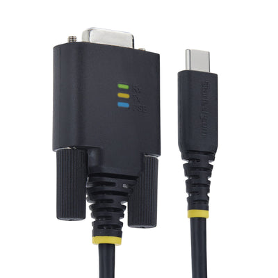 STARTECH .com serial cable Black 2 m USB Type-C RS-232 (1P6FFCN-USB-C-SERIAL) - Cartouches Certifiees