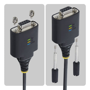STARTECH .com serial cable Black 2 m USB Type-C RS-232 (1P6FFCN-USB-C-SERIAL) - Cartouches Certifiees