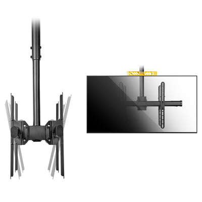STARTECH .com signage display mount 190,5 cm (75") Black (FPCEILBTB) - Cartouches Certifiees