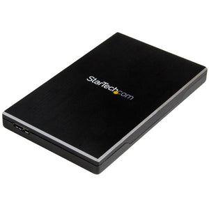 STARTECH .com storage drive enclosure HDD/SSD enclosure Black 2.5" (S251BMU313) - Cartouches Certifiees