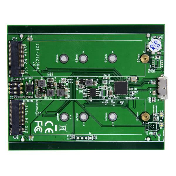STARTECH .com storage drive enclosure SSD enclosure Black M.2 (SM22BU31C3R) - Cartouches Certifiees