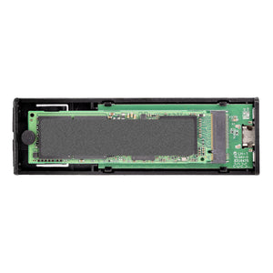 STARTECH .com storage drive enclosure SSD enclosure Grey M.2 (M2-USB-C-NVME-SATA) - Cartouches Certifiees