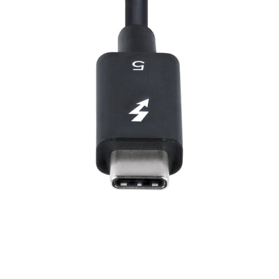 STARTECH .com Thunderbolt cable 0,5 m 80 Gbit/s Black (TBLT5MM50CM240W) - Cartouches Certifiees