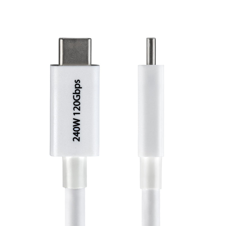 STARTECH .com Thunderbolt cable 1 m 120 Gbit/s White (TBLT5MM1M240WWH) - Cartouches Certifiees