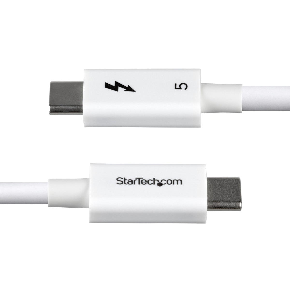STARTECH .com Thunderbolt cable 1 m 120 Gbit/s White (TBLT5MM1M240WWH) - Cartouches Certifiees
