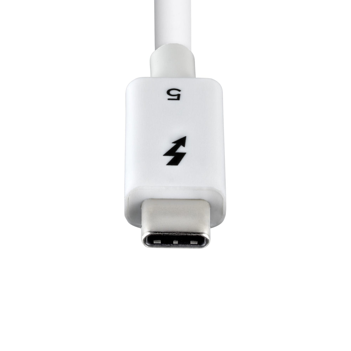 STARTECH .com Thunderbolt cable 1 m 120 Gbit/s White (TBLT5MM1M240WWH) - Cartouches Certifiees