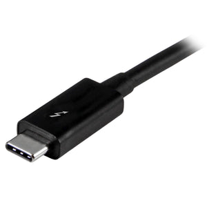 STARTECH .com Thunderbolt cable 1 m 20 Gbit/s Black (TBLT3MM1M) - Cartouches Certifiees