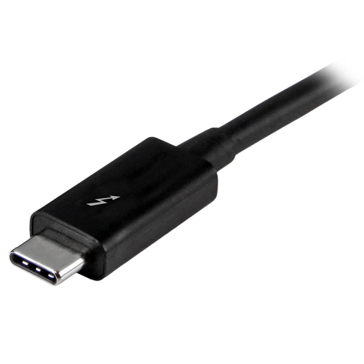 STARTECH .com Thunderbolt cable 1 m 20 Gbit/s Black (TBLT3MM1M) - Cartouches Certifiees